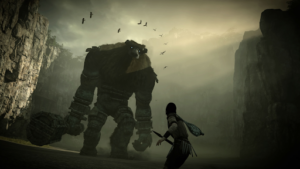 art and gaming Shadow of the Colossus