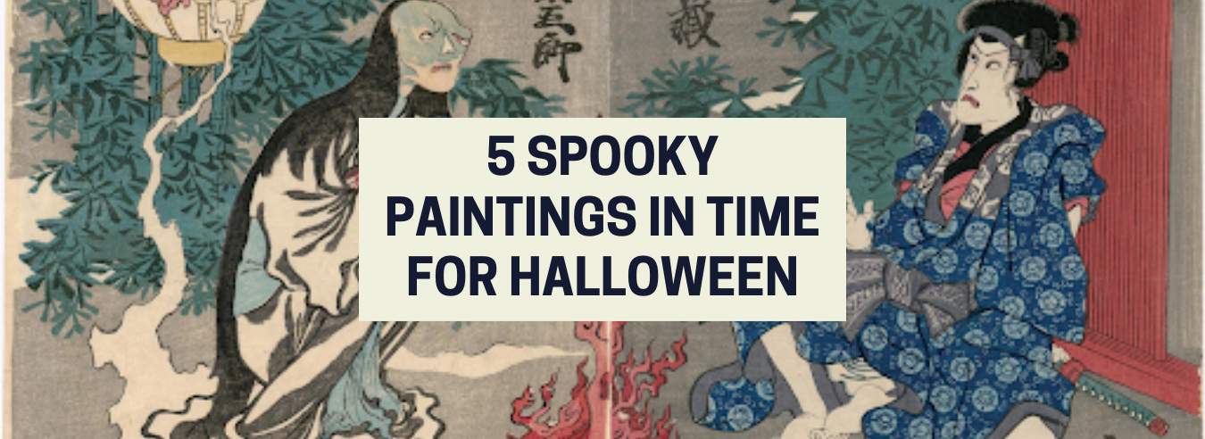 Spooky paintings in time for halloween