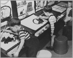 The Children’s Art Carnival 1942. Photo via MoMA.org.