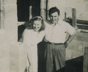 Victor D’Amico and his wife, Mabel, were both lifelong teachers. Photo via Southampton Press.