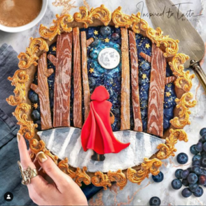 Little Red Riding Hood. Via Instagram @inspiredtotaste.